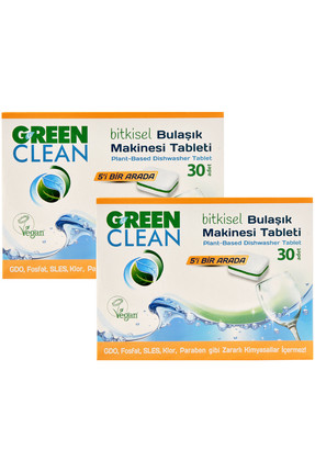 U Green Clean Bulaşık Mak. Tableti 30 lu